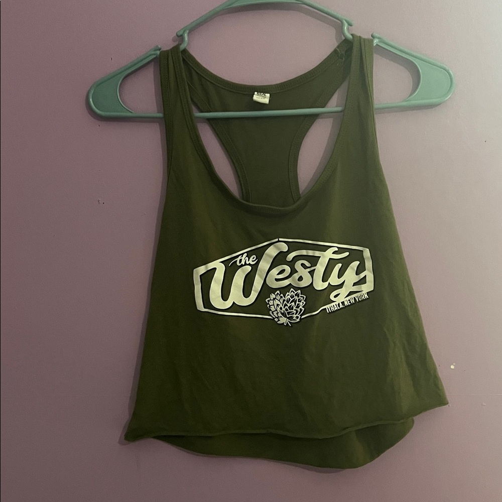 Next Level Apparel Dark Olive Tank Top